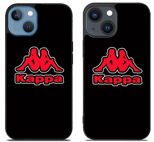 Kappa Logo Black iPhone 15 | iPhone 15 Plus Case