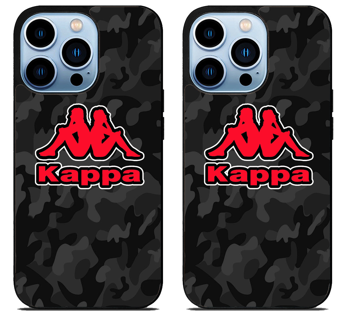 Kappa Logo Camo iPhone 15 Pro | iPhone 15 Pro Max Case