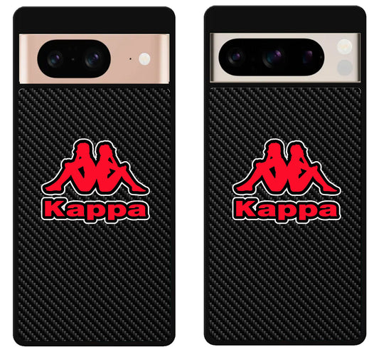 Kappa Logo Carbon Google Pixel 8 | 8 Pro Case