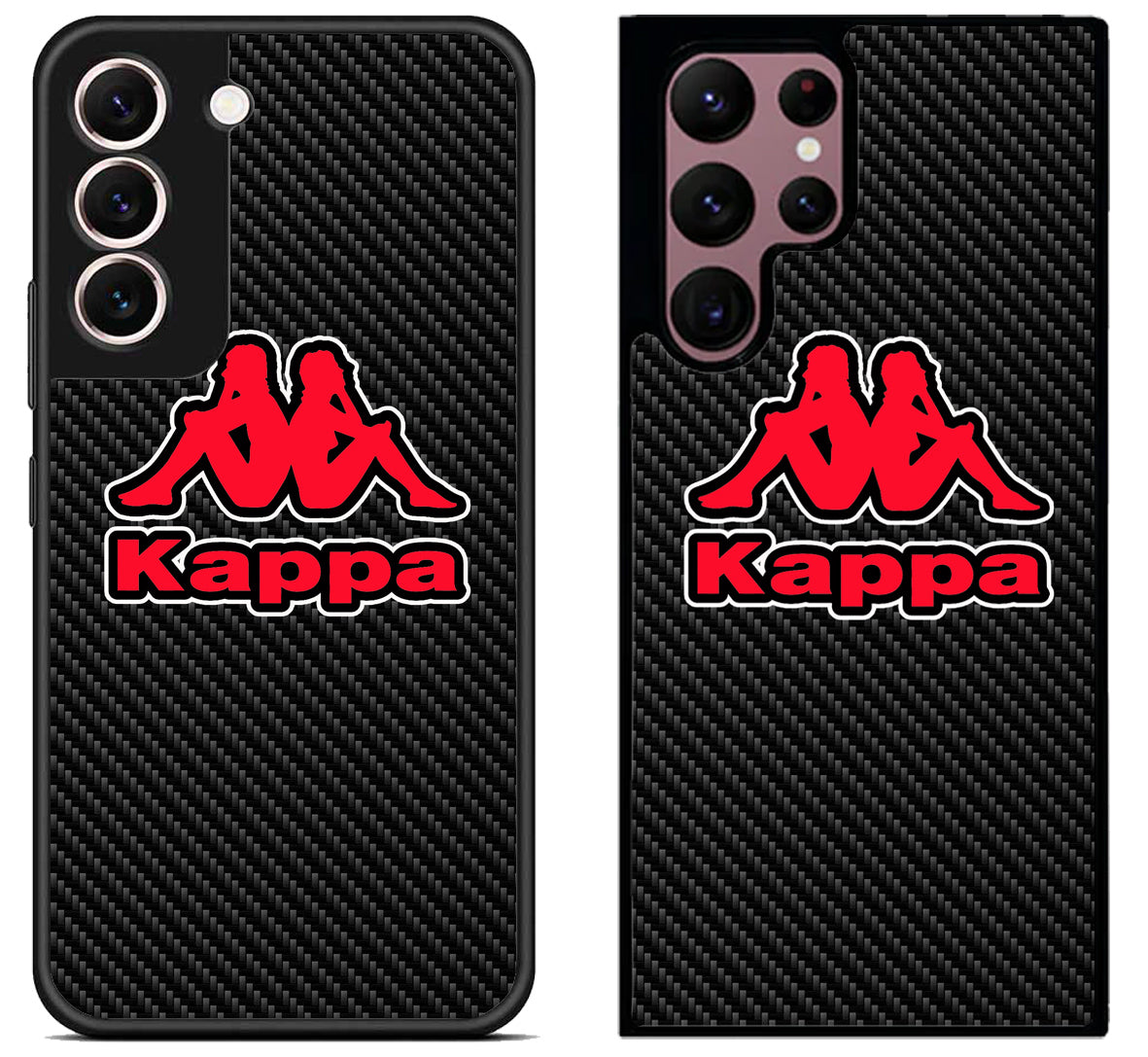 Kappa Logo Carbon Samsung Galaxy S22 | S22+ | S22 Ultra Case