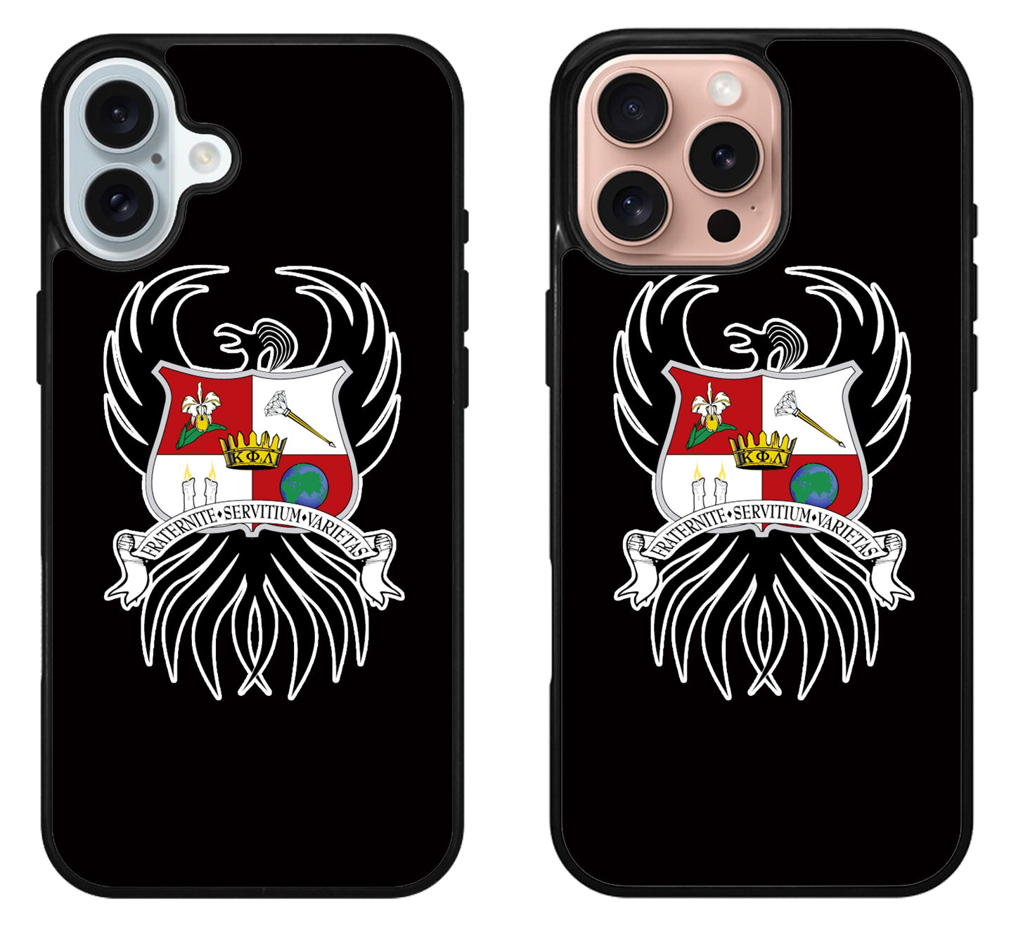 Kappa Phi Lambda Black iPhone 16 | 16 Plus | 16 Pro | 16 Pro Max Case