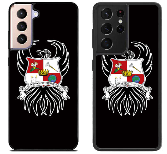 Kappa Phi Lambda Black Samsung Galaxy S21 | S21 FE | S21+ | S21 Ultra Case