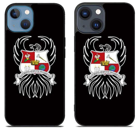 Kappa Phi Lambda Black iPhone 15 | iPhone 15 Plus Case