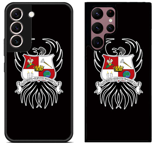 Kappa Phi Lambda Black Samsung Galaxy S22 | S22+ | S22 Ultra Case