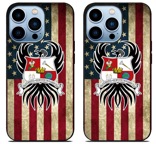 Kappa Phi Lambda Flag iPhone 15 Pro | iPhone 15 Pro Max Case