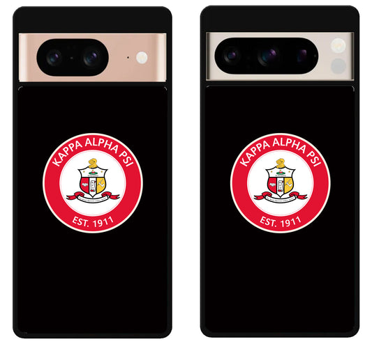 Kappa Phi Psi Black Google Pixel 8 | 8 Pro Case
