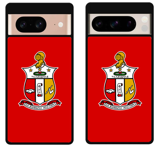 Kappa Phi Psi Red Cover Google Pixel 8 | 8 Pro Case