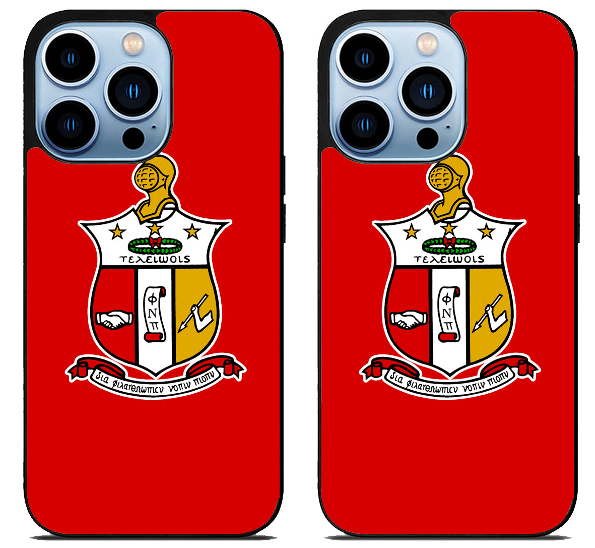 Kappa Phi Psi Red Cover iPhone 15 Pro | iPhone 15 Pro Max Case