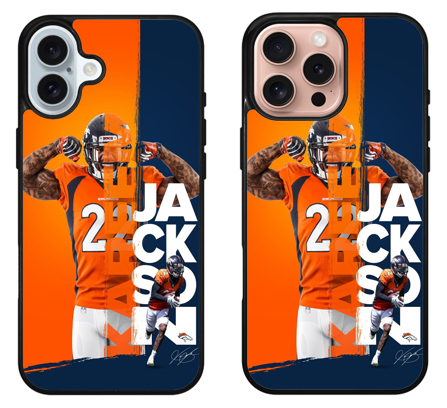 Kareem Jackson Denver Broncos iPhone 16 | 16 Plus | 16 Pro | 16 Pro Max Case