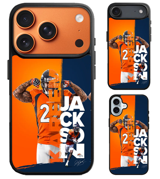 Kareem Jackson Denver Broncos iPhone Air | iPhone 17 | 17 Pro | 17 Pro Max Case