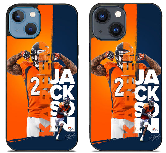 Kareem Jackson Denver Broncos iPhone 15 | iPhone 15 Plus Case