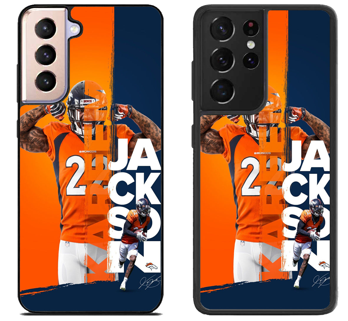 Kareem Jackson Denver Broncos Samsung Galaxy S21 | S21 FE | S21+ | S21 Ultra Case