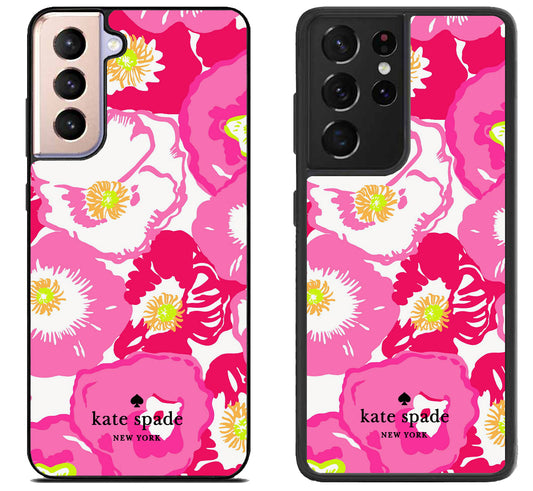 Kate Spade Beauty Rose Inspired Samsung Galaxy S21 | S21 FE | S21+ | S21 Ultra Case