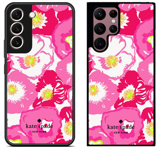 Kate Spade Beauty Rose Inspired Samsung Galaxy S22 | S22+ | S22 Ultra Case