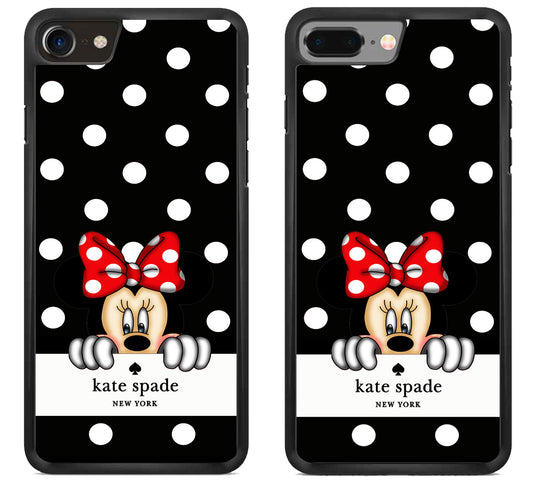 Kate Spade Black Minnie Mouse iPhone 8 | 8 Plus Case