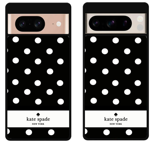 Kate Spade Black Polkadot Google Pixel 8 | 8 Pro Case