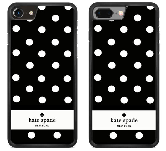 Kate Spade Black Polkadot iPhone 8 | 8 Plus Case