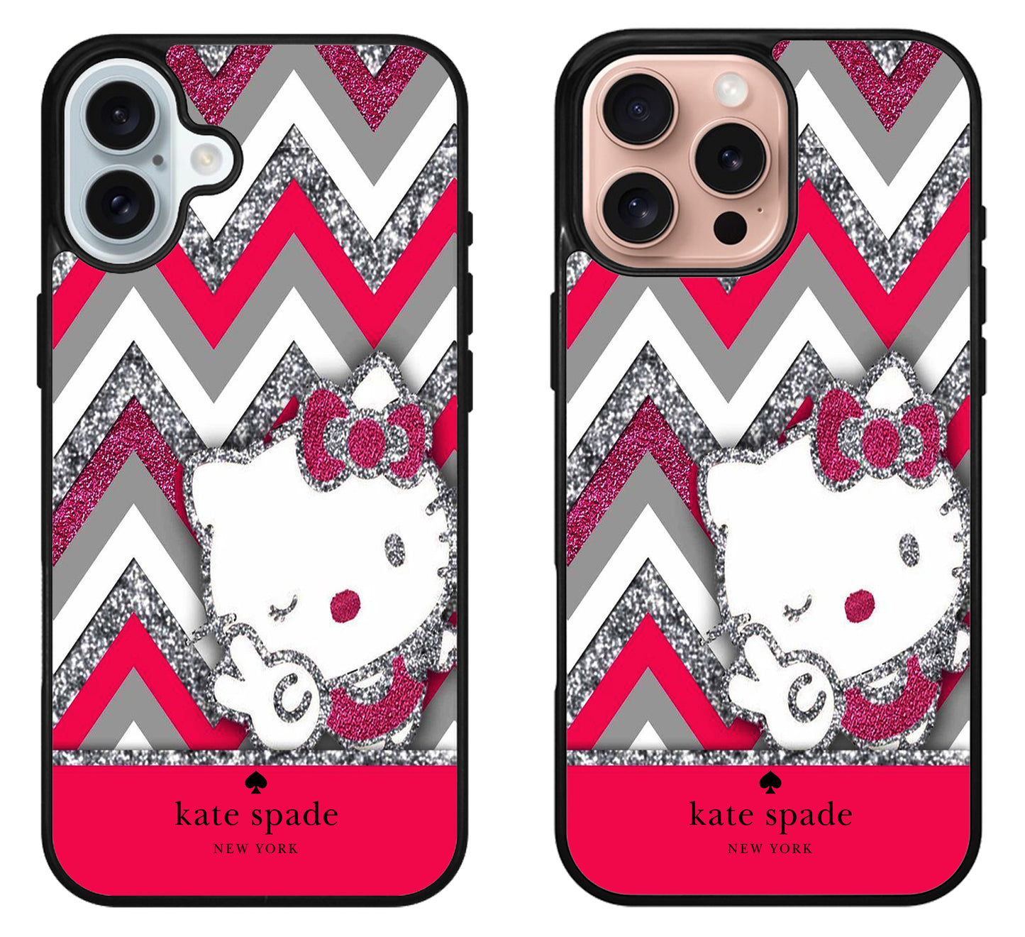 Kate Spade Colorfull Hello Kitty iPhone 16 | 16 Plus | 16 Pro | 16 Pro Max Case