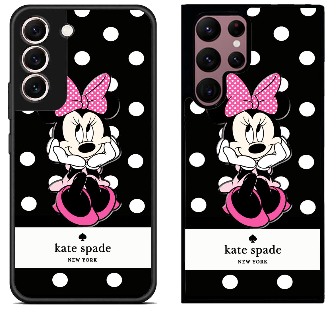 Kate Spade Cute Black Samsung Galaxy S22 | S22+ | S22 Ultra Case