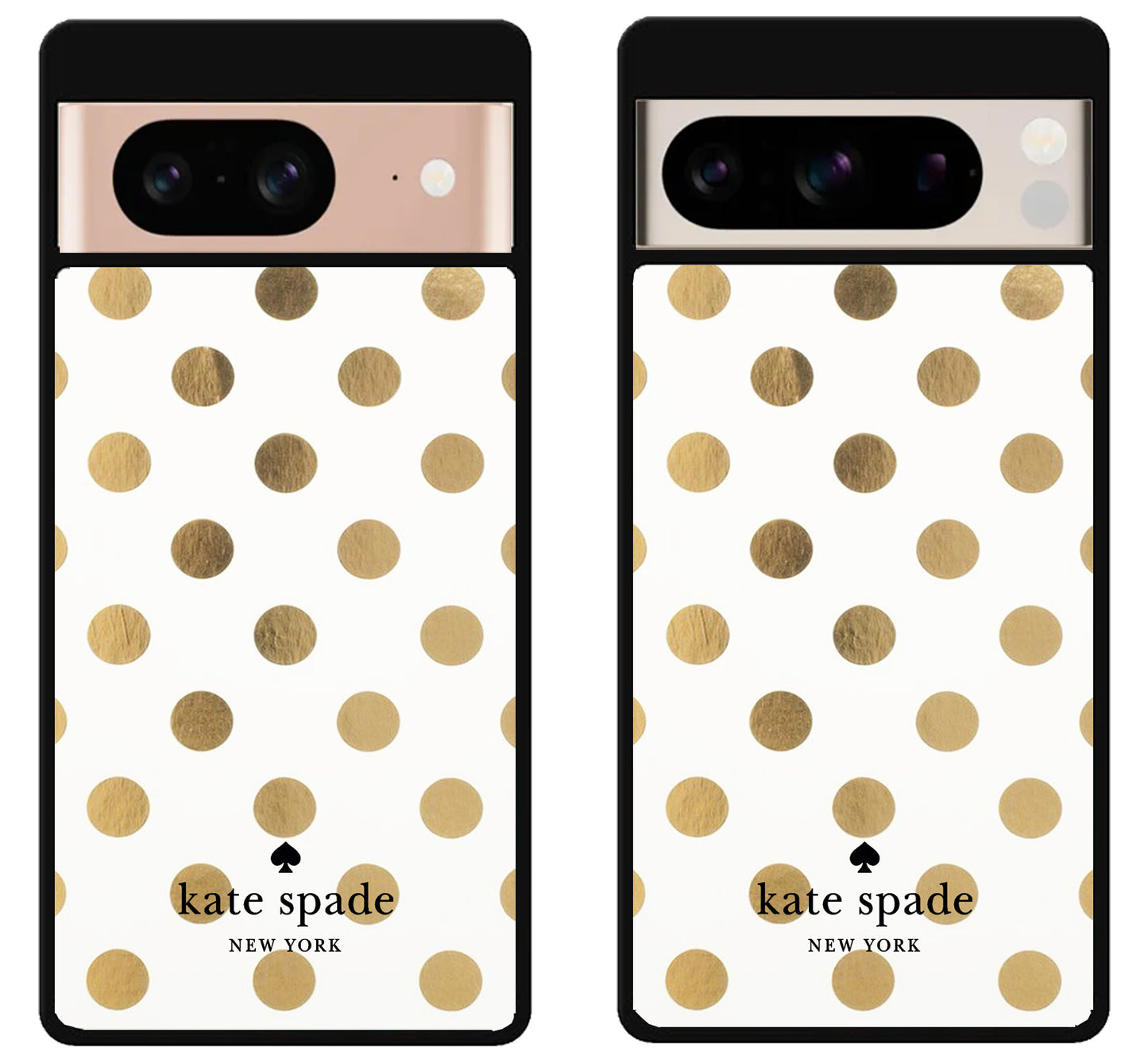 Kate Spade Gold Polkadot Google Pixel 8 | 8 Pro Case