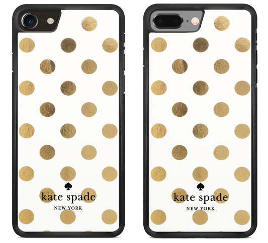 Kate Spade Gold Polkadot iPhone 8 | 8 Plus Case