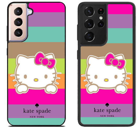 Kate Spade Hello Kitty Samsung Galaxy S21 | S21 FE | S21+ | S21 Ultra Case