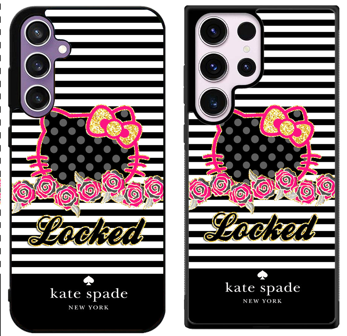 Kate Spade Locked Cute Samsung Galaxy S24 | S24+ | S24 Ultra Case