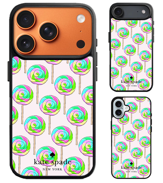 Kate Spade Lollipop iPhone Air | iPhone 17 | 17 Pro | 17 Pro Max Case