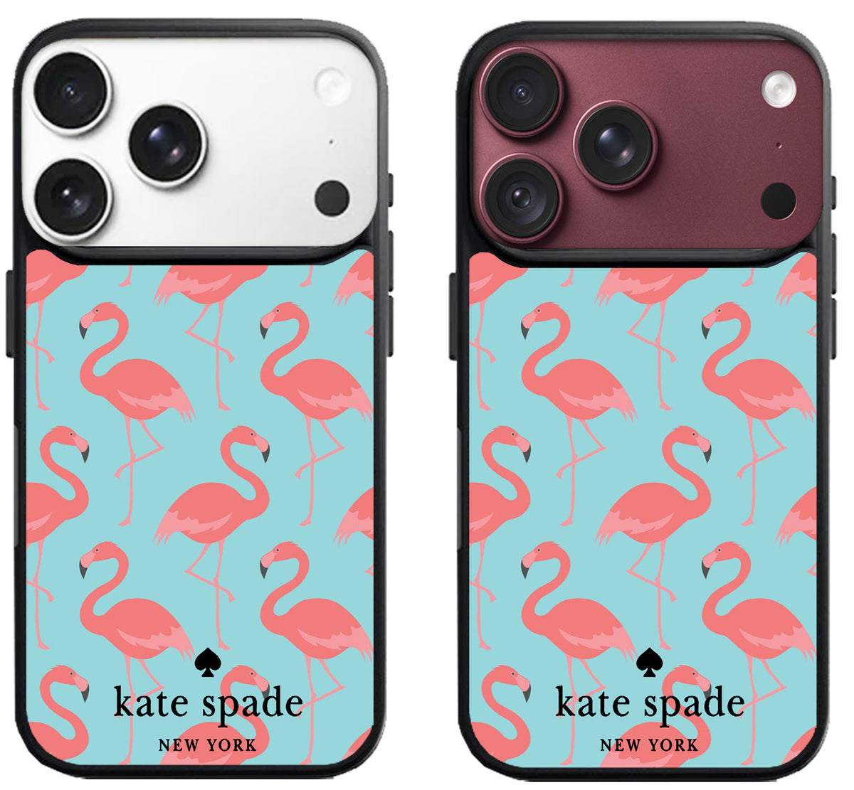 Kate Spade Love Pink Flamingo iPhone 18 Pro | 18 Pro Max Case