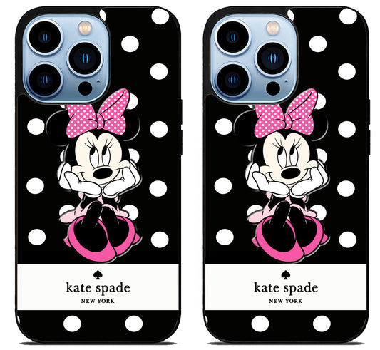 Kate Spade Minnie Mouse Cover iPhone 15 Pro | iPhone 15 Pro Max Case