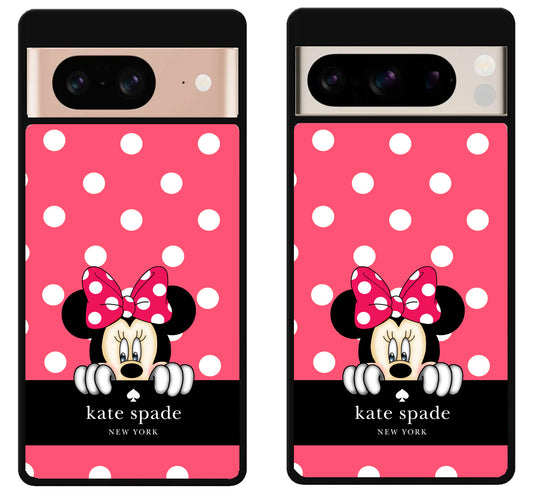 Kate Spade Minnie Mouse Pink Google Pixel 8 | 8 Pro Case