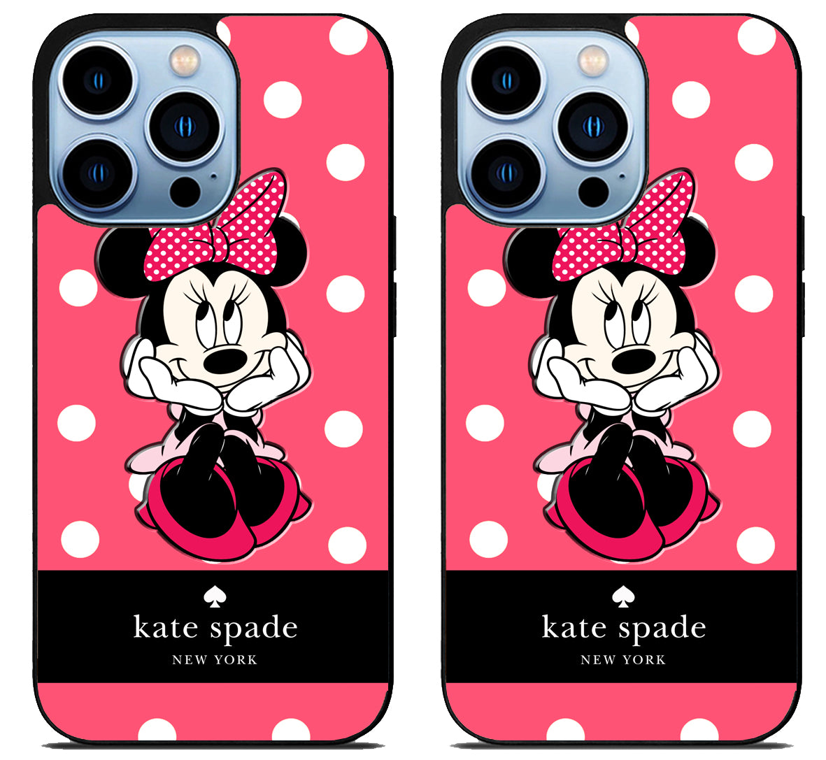 Kate Spade Pink Minnie mouse iPhone 15 Pro | iPhone 15 Pro Max Case