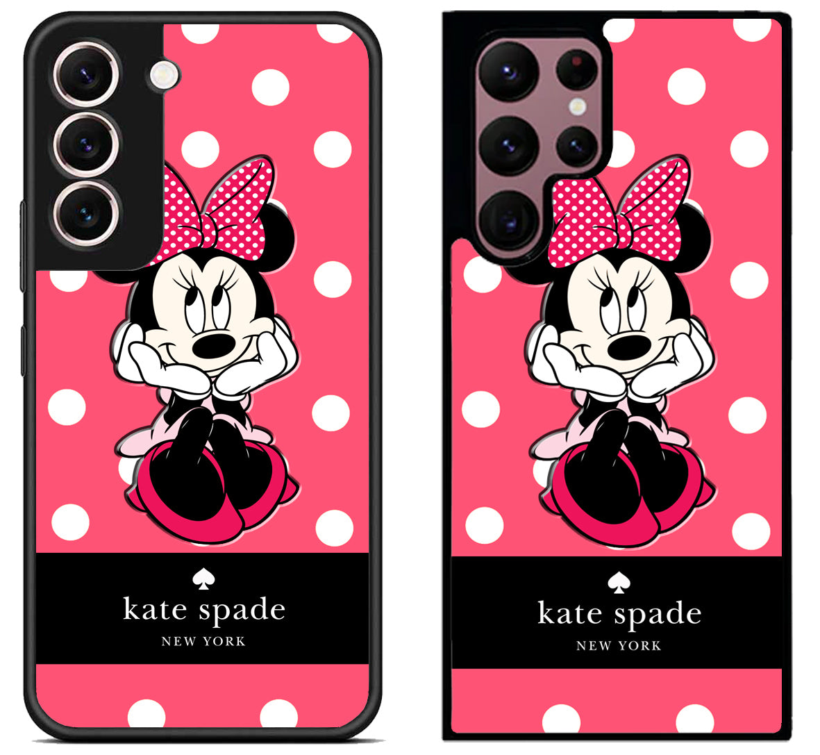 Kate Spade Pink Minnie mouse Samsung Galaxy S22 | S22+ | S22 Ultra Case