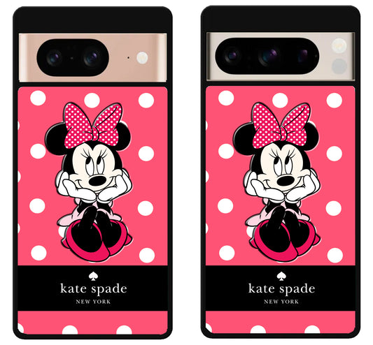 Kate Spade Pink Minnie mouse Google Pixel 8 | 8 Pro Case