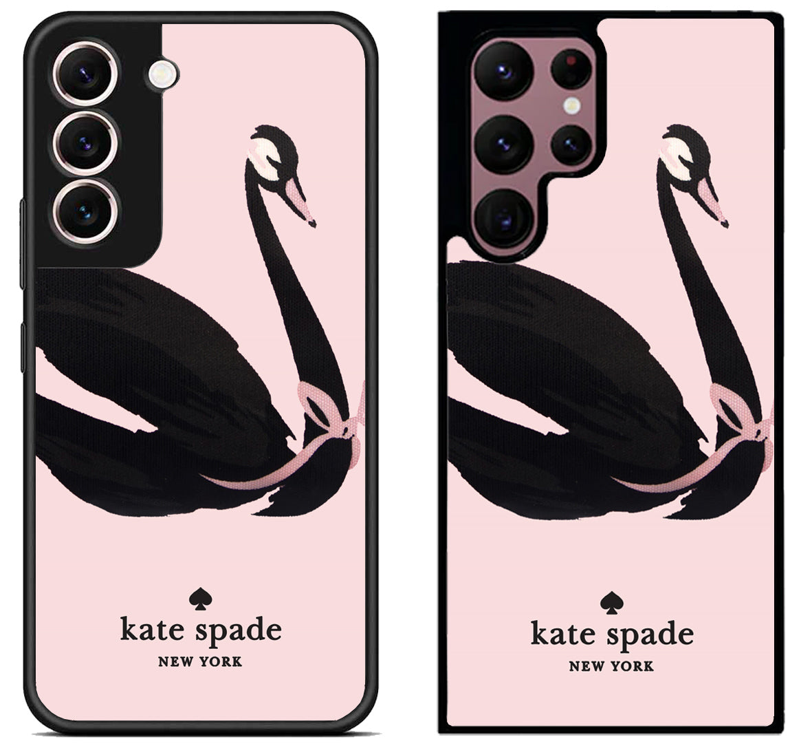 Kate Spade Pink Swan Samsung Galaxy S22 | S22+ | S22 Ultra Case