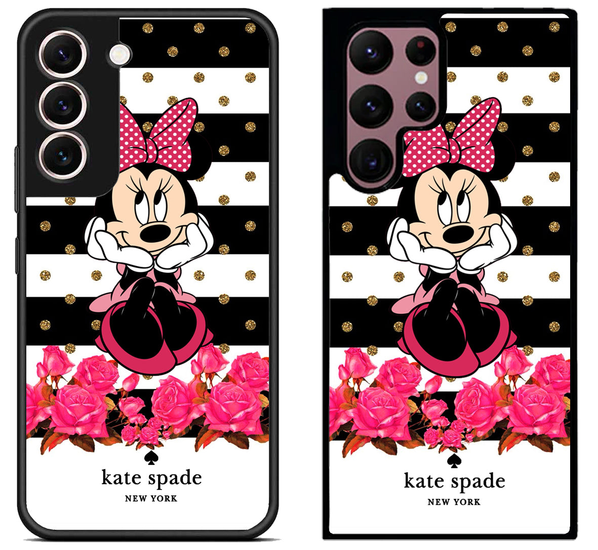 Kate Spade Polkadot Minnie Mouse Samsung Galaxy S22 | S22+ | S22 Ultra Case