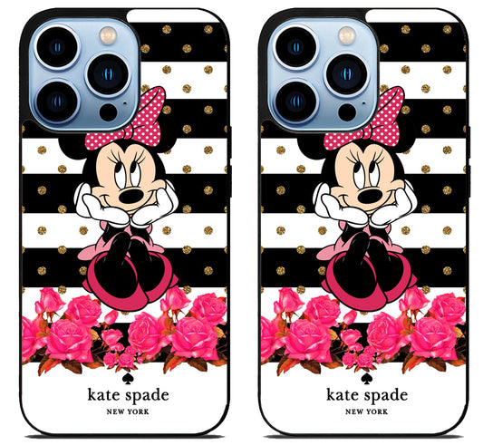 Kate Spade Polkadot Minnie Mouse iPhone 15 Pro | iPhone 15 Pro Max Case