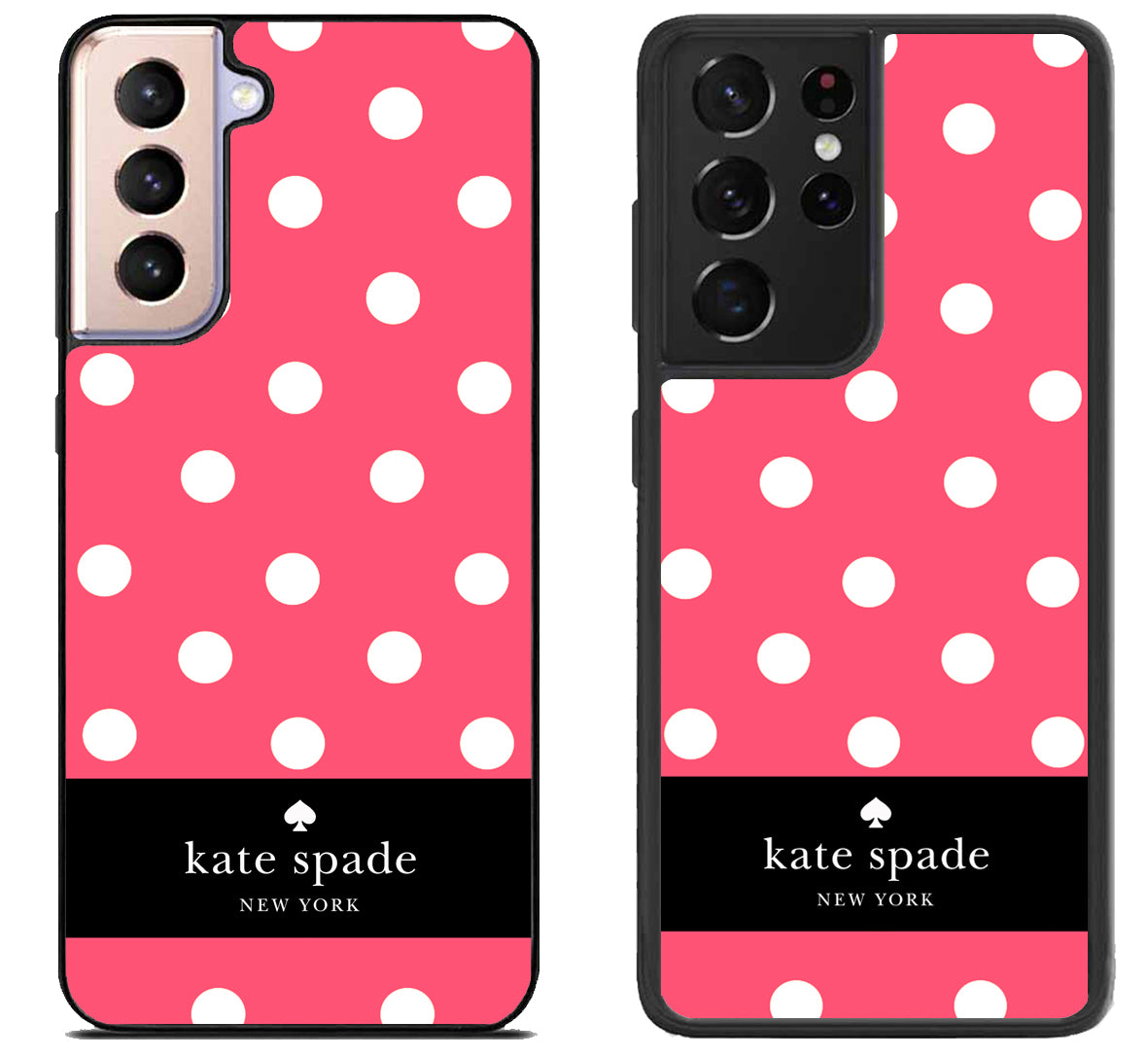 Kate Spade Polkadot Pink Samsung Galaxy S21 | S21 FE | S21+ | S21 Ultra Case