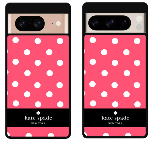 Kate Spade Polkadot Pink Google Pixel 8 | 8 Pro Case