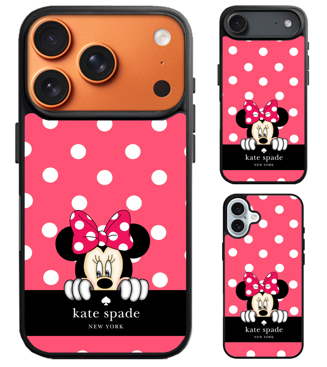 Kate Spade Polkadot cute iPhone Air | iPhone 17 | 17 Pro | 17 Pro Max Case