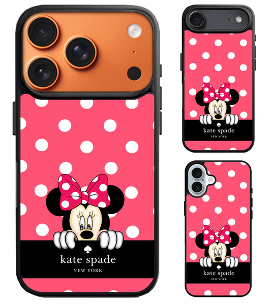 Kate Spade Polkadot cute iPhone Air | iPhone 17 | 17 Pro | 17 Pro Max Case