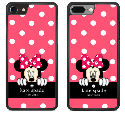 Kate Spade Polkadot Pink Cute iPhone 8 | 8 Plus Case