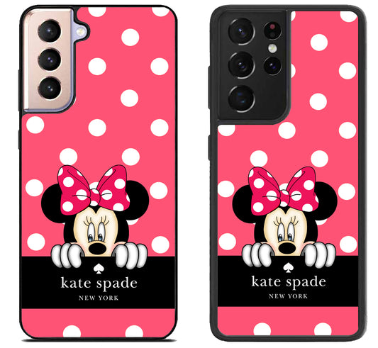 Kate Spade Polkadot cute Samsung Galaxy S21 | S21 FE | S21+ | S21 Ultra Case
