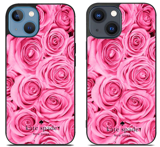 Kate Spade Rose Pink iPhone 15 | iPhone 15 Plus Case