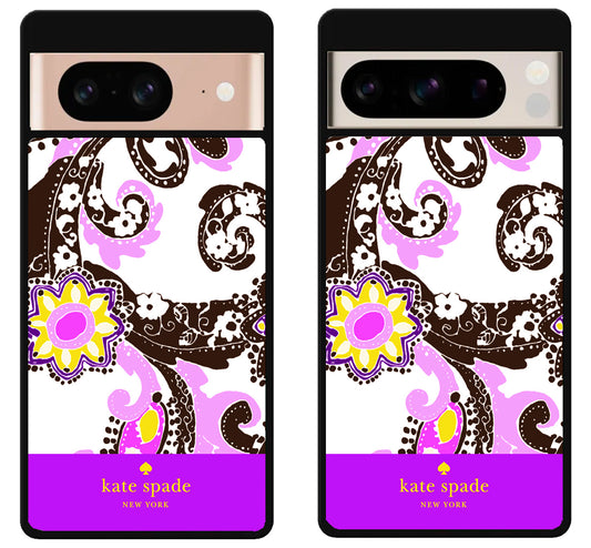 Kate Spade Rose Purple Google Pixel 8 | 8 Pro Case