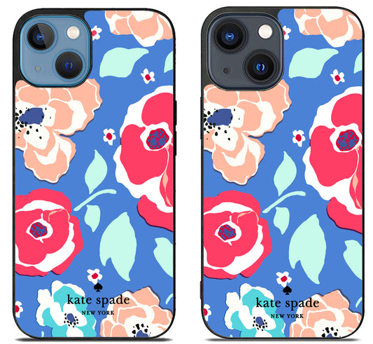 Kate Spade Splash Floral iPhone 15 | iPhone 15 Plus Case