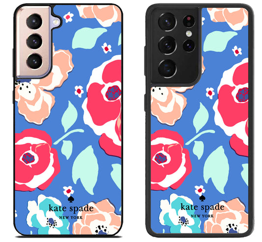 Kate Spade Splash Floral Samsung Galaxy S21 | S21 FE | S21+ | S21 Ultra Case