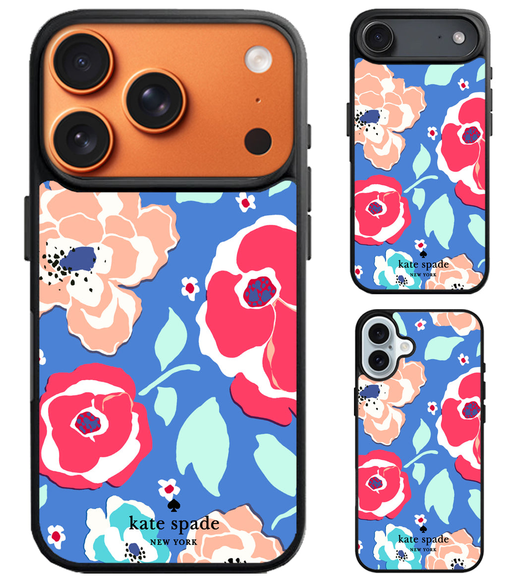 Kate Spade Splash Floral iPhone Air | iPhone 17 | 17 Pro | 17 Pro Max Case