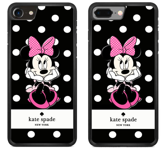 Kate Spade Minnie Mouse Black iPhone 8 | 8 Plus Case