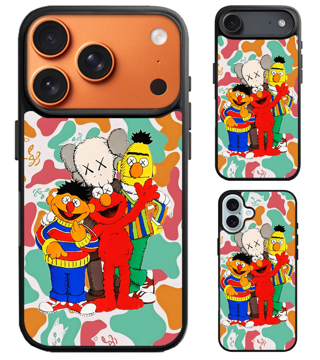Kaws And Friends iPhone Air | iPhone 17 | 17 Pro | 17 Pro Max Case